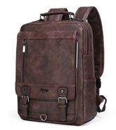 Mochila Executiva Jeep Couro Marenzo