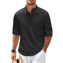 Camisa de Linho Masculina Marenzzo - Beach Wear