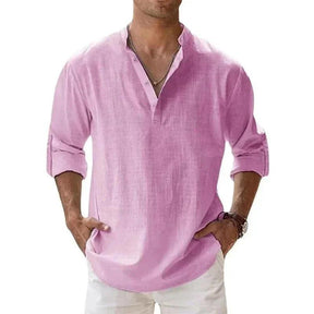 Camisa de Linho Masculina Marenzzo - Hawaiian