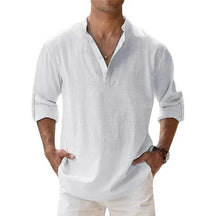 Camisa de Linho Masculina Marenzzo - Hawaiian