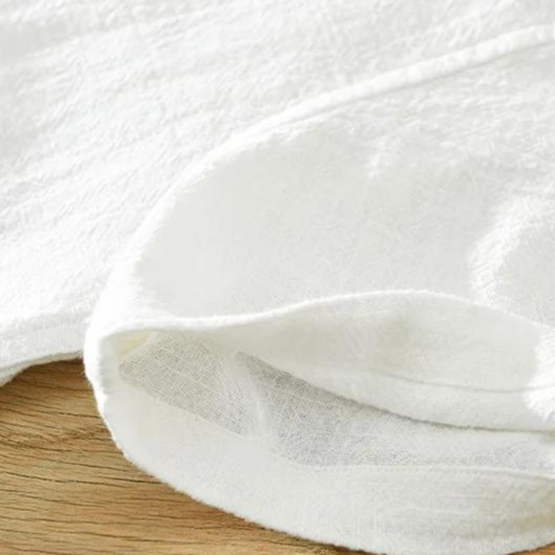 Camisa de Linho Masculina Old Money Itália