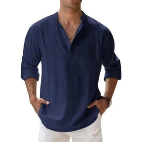 Camisa de Linho Masculina Marenzzo - Hawaiian