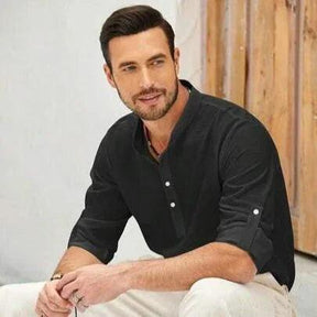 Camisa de Linho Masculina Marenzzo - Beach Wear