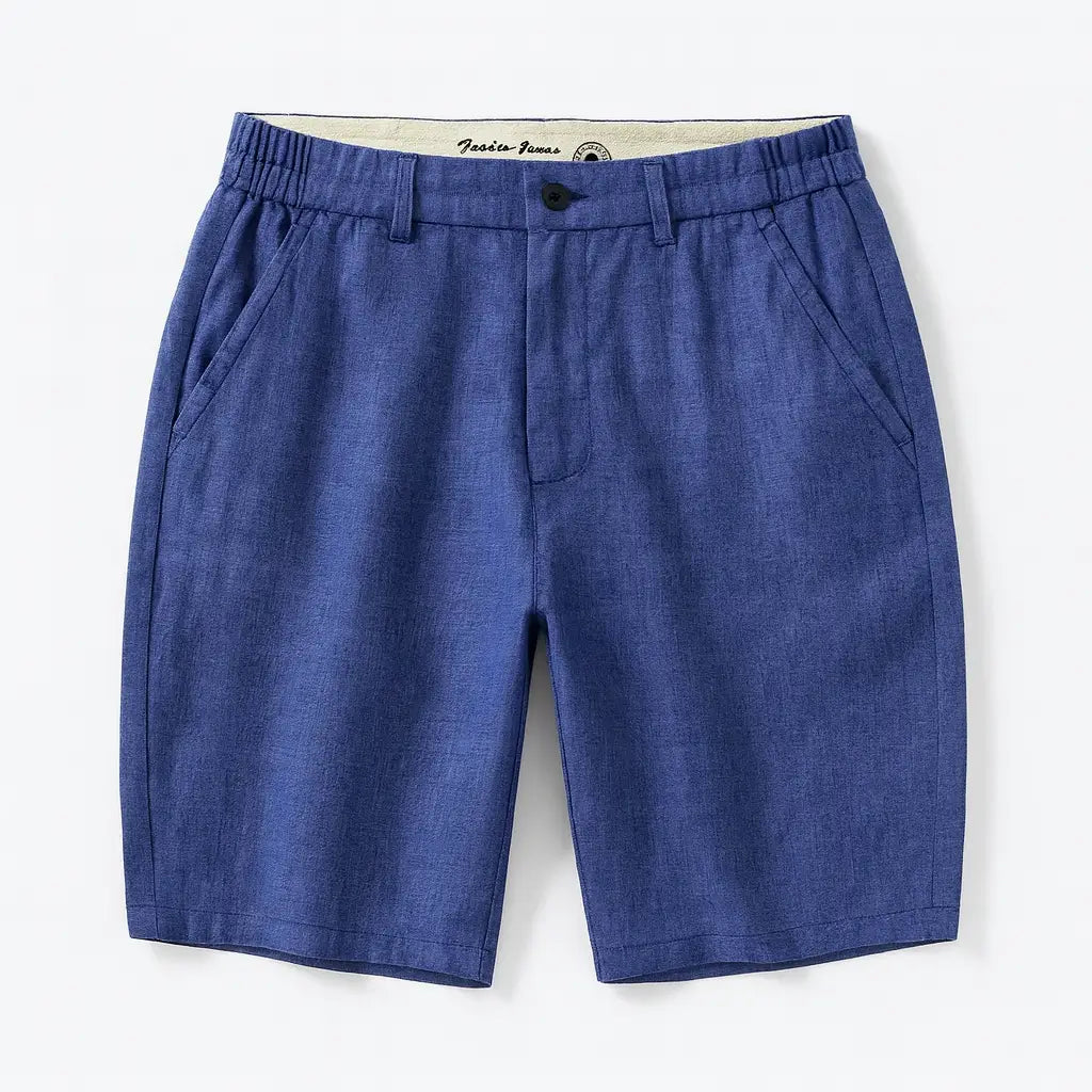 Bermuda de Linho Masculina Marenzzo Ferrucci