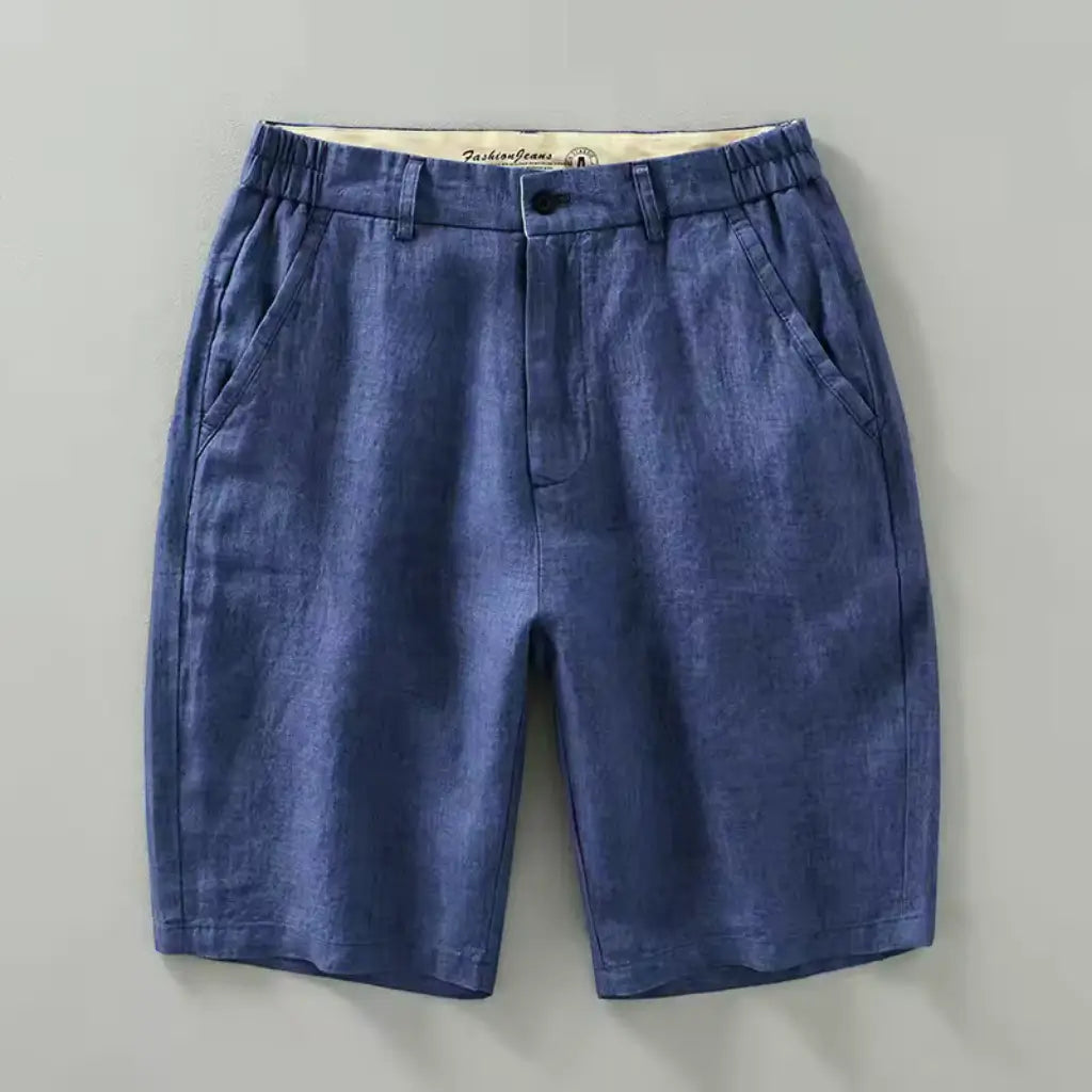 Bermuda de Linho Masculina Marenzzo Ferrucci