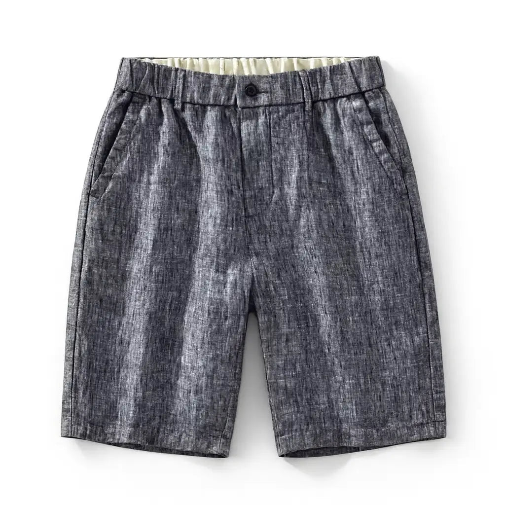 Bermuda de Linho Masculina Marenzzo Grano