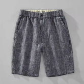 Bermuda de Linho Masculina Marenzzo Grano