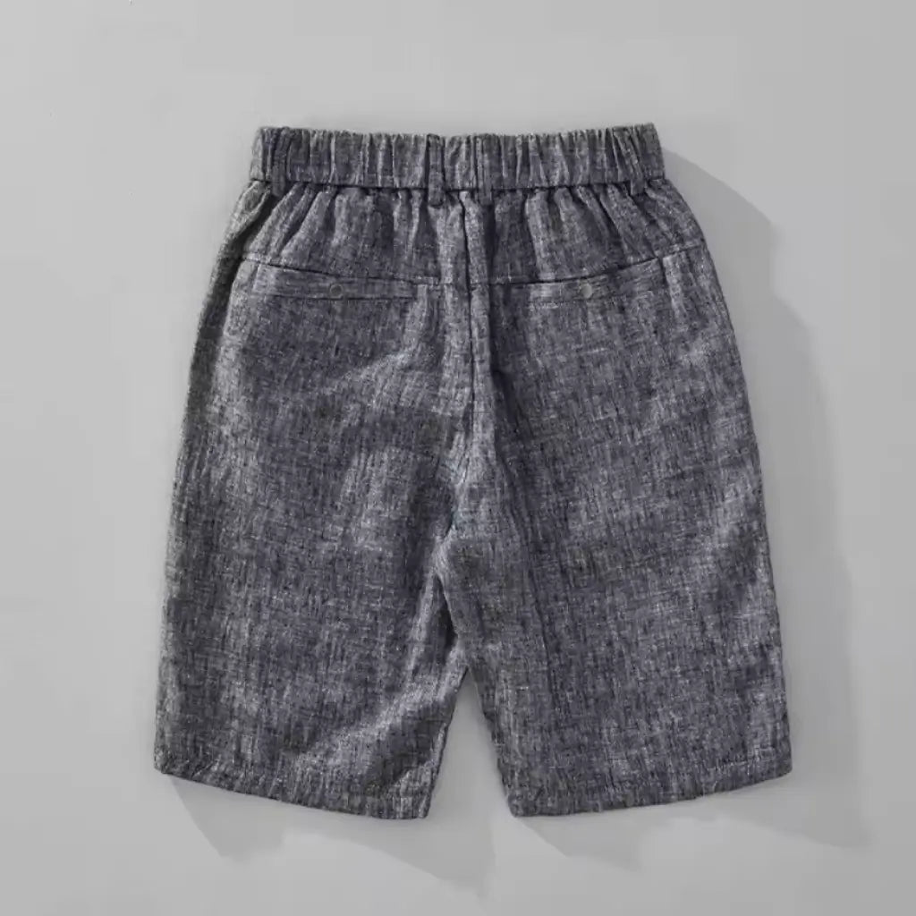 Bermuda de Linho Masculina Marenzzo Grano