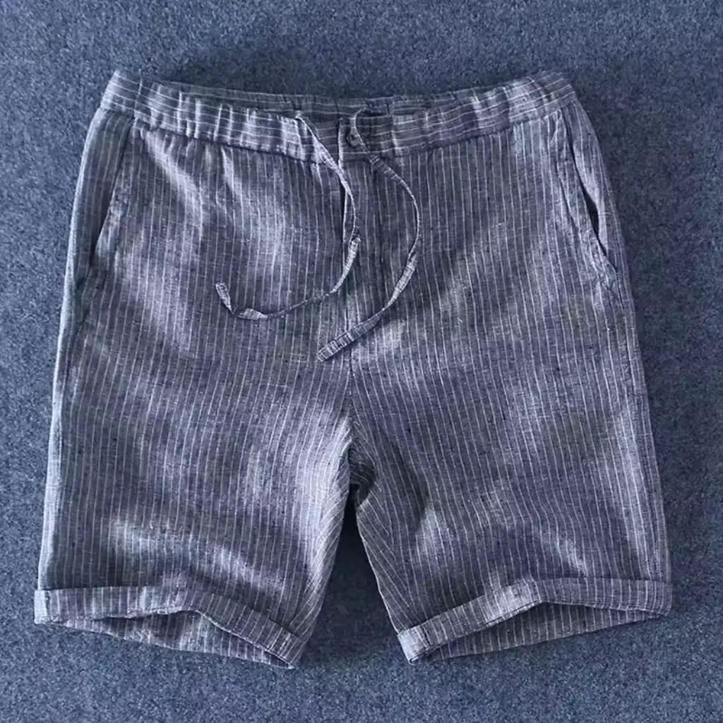 Bermuda de Linho Masculina Marenzzo Salermo