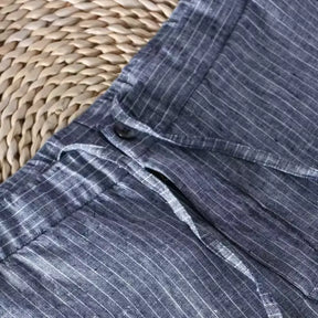 Bermuda de Linho Masculina Marenzzo Salermo