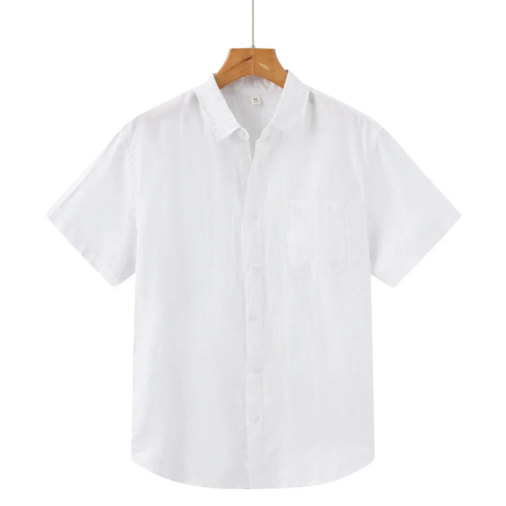 Camisa Masculina de Linho Marenzzo