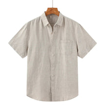 Camisa Masculina de Linho Marenzzo