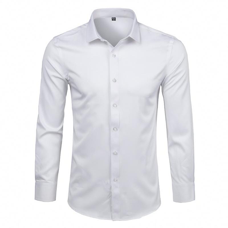 Camisa Social Masculina Slim Elástica Marenzzo