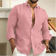 Camisa de Linho Masculina Marenzzo
