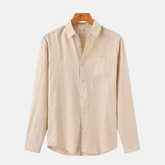 Camisa Social Masculina Marenzzo de Linho