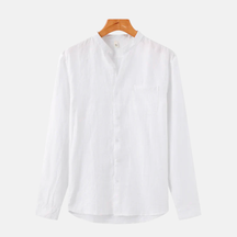 Camisa Social Masculina Marenzzo de Linho