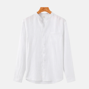 Camisa Social Masculina Marenzzo de Linho