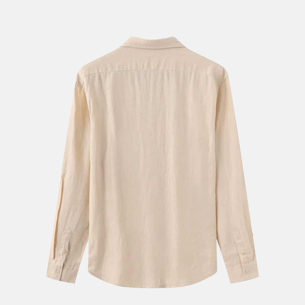 Camisa Social Masculina Marenzzo de Linho