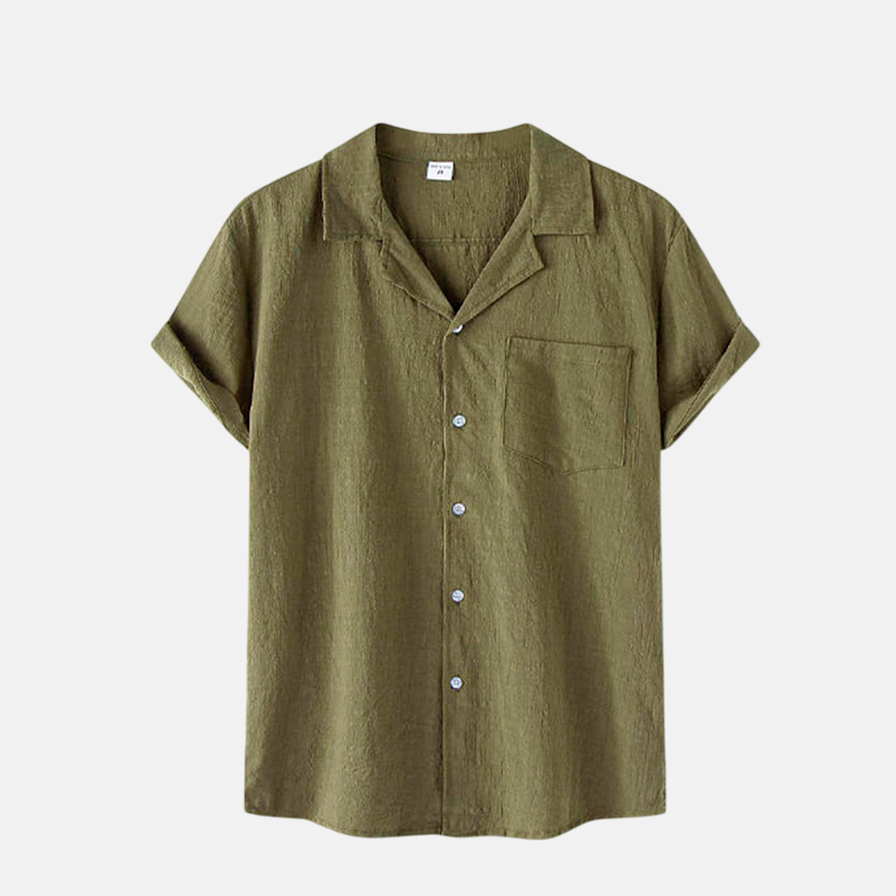 Camisa de Linho Marenzzo Portofino