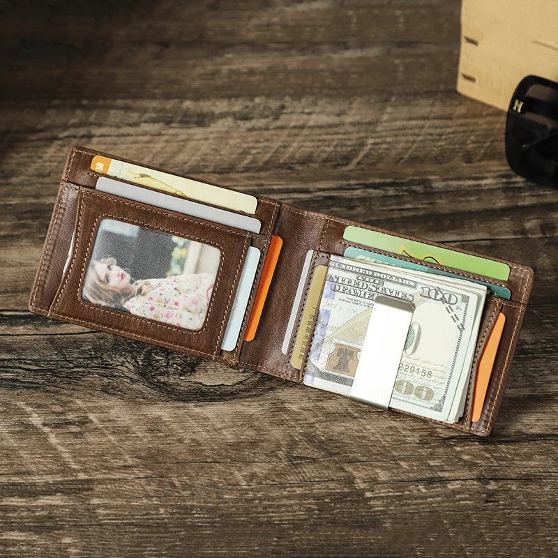 Carteira Masculina de Couro Marenzzo Riviera