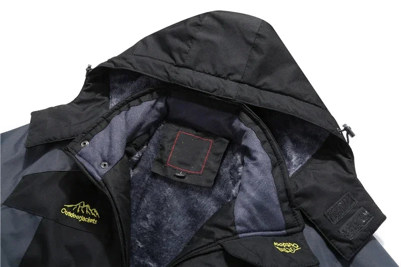 Jaqueta Masculina Marenzzo Térmica Altino - Impermeável, Forrada com Lã e Capuz