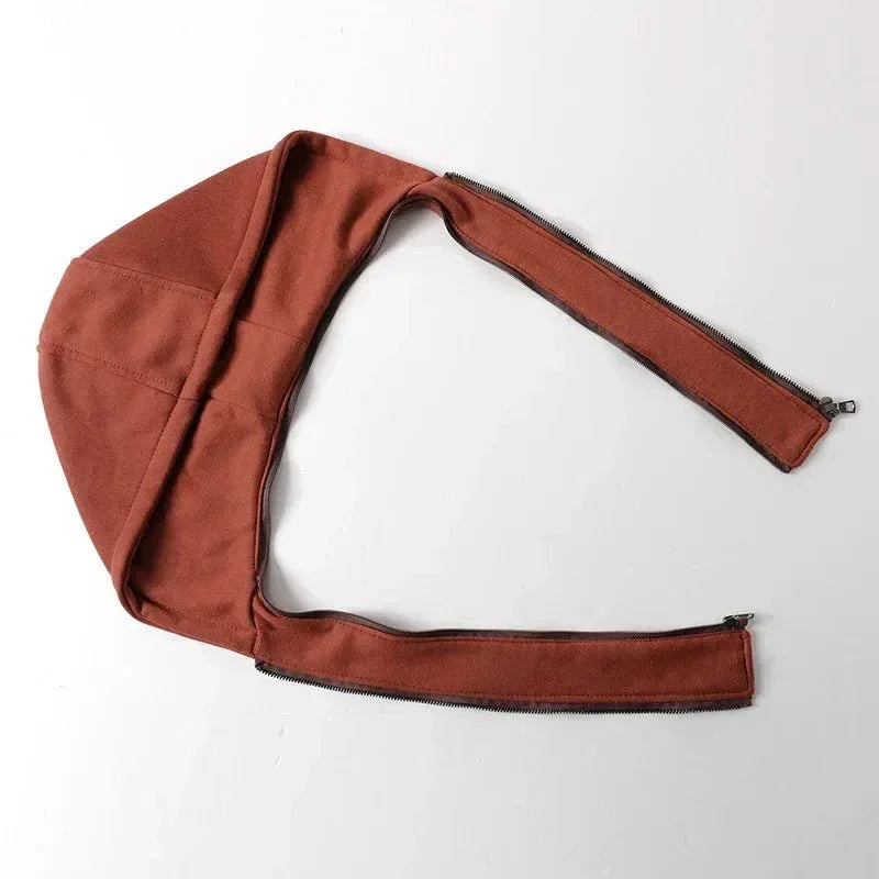 Jaqueta Masculina Marenzzo com Capuz em Couro Sintético