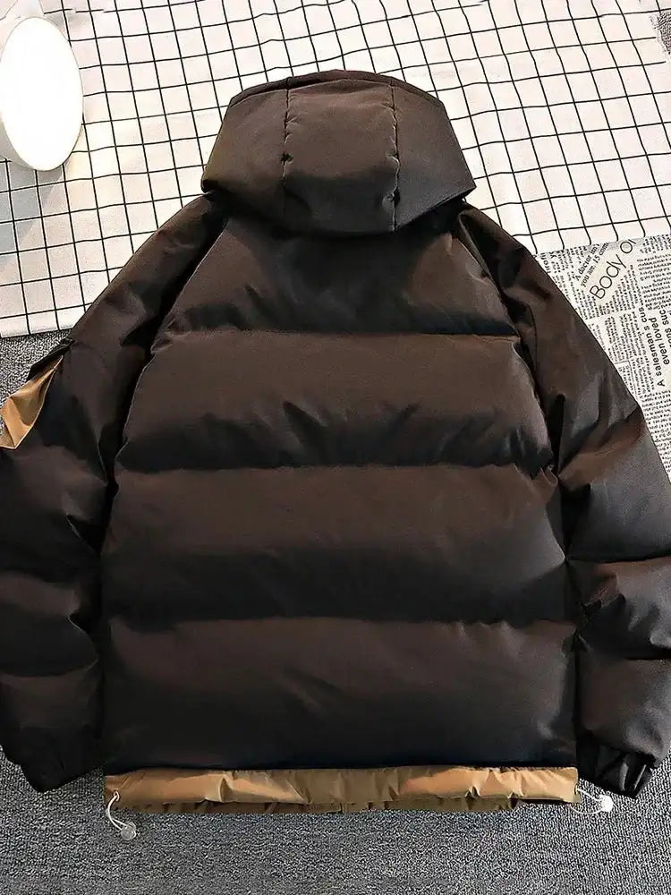 Jaqueta Masculina Marenzzo Parka Grossa Quente e à Prova de Vento