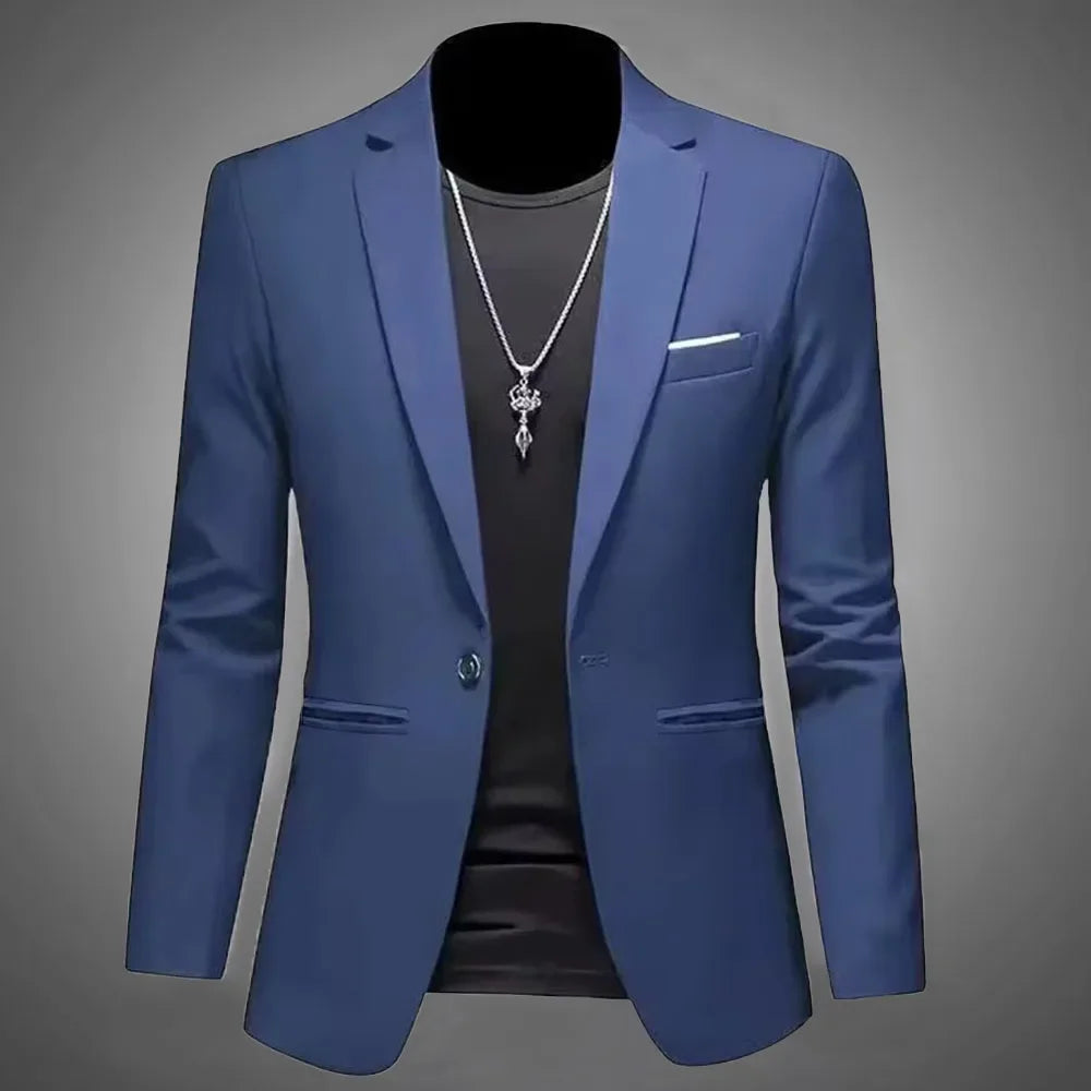 Jaqueta Masculina Marenzzo Slim Fit Outono