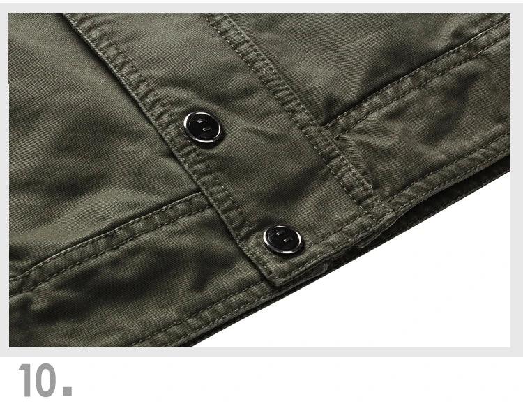 Jaqueta Militar Masculina Marenzzo Casual