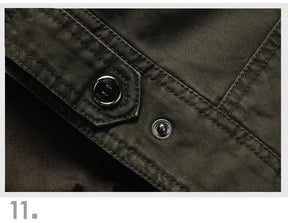 Jaqueta Militar Masculina Marenzzo Casual