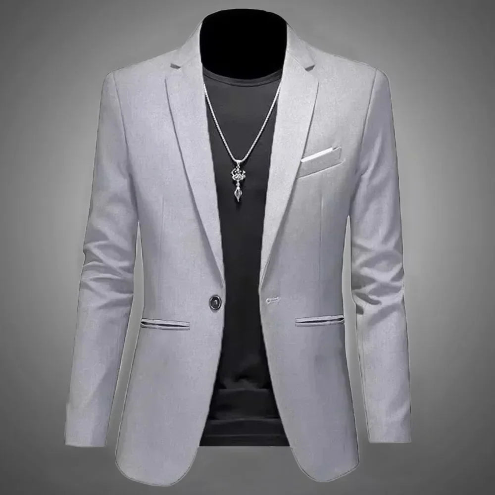 Jaqueta Masculina Marenzzo Slim Fit Outono