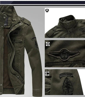 Jaqueta Militar Masculina Marenzzo Casual