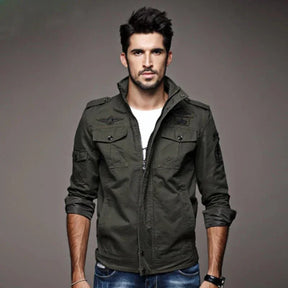 Jaqueta Militar Masculina Marenzzo Casual