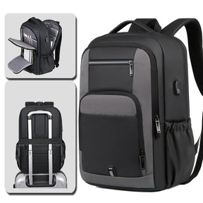 Mochila Esportiva USB Marenzzo