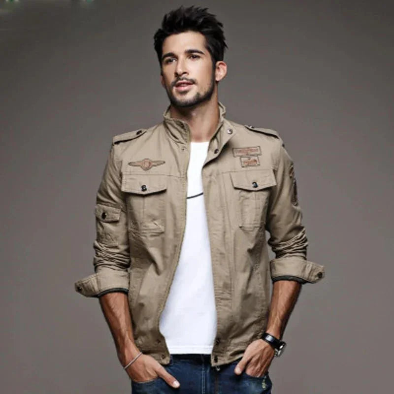 Jaqueta Militar Masculina Marenzzo Casual
