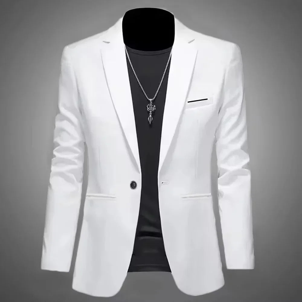 Jaqueta Masculina Marenzzo Slim Fit Outono