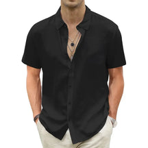 Camisa Masculina de Linho Marenzzo Riviera
