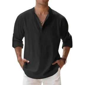 Camisa de Linho Masculina Marenzzo - Hawaiian