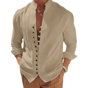 Camisa de Linho Masculina Marenzzo - Luxury Spring
