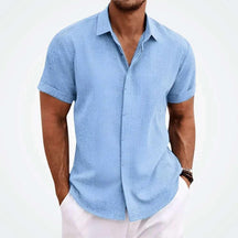 Camisa de Linho Masculina Marenzzo - Spring Elegance