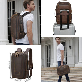 Mochila Executiva Couro Marenzzo Wholesale