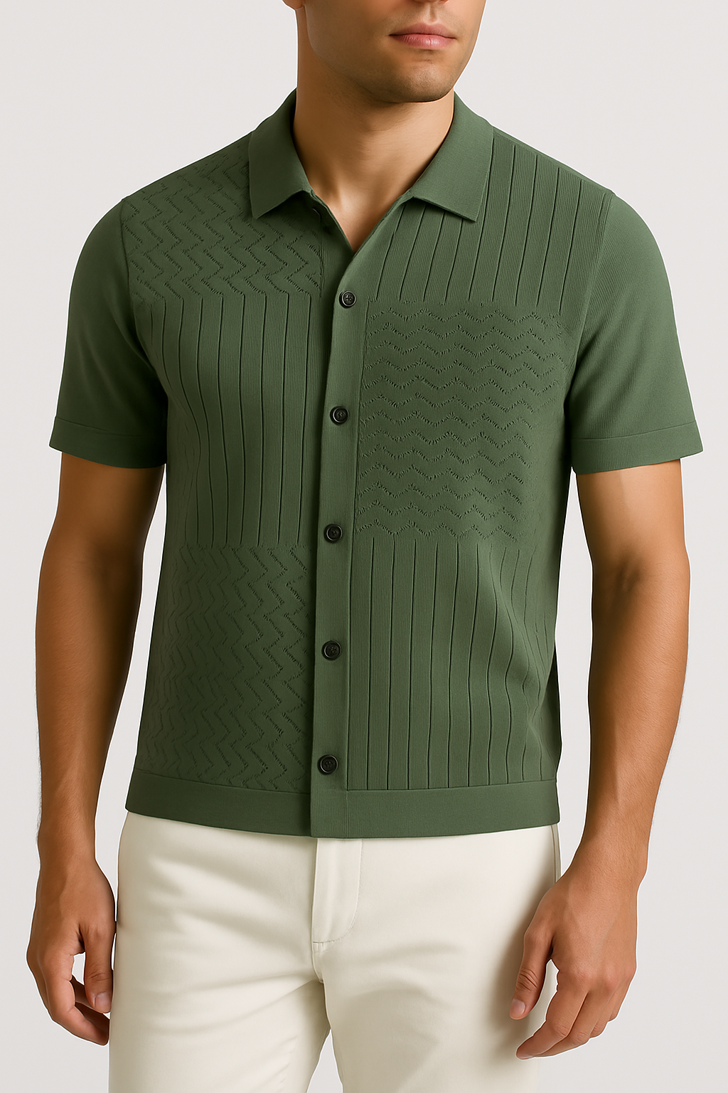Camisa Polo Masculina Marenzzo Vintage